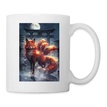Fuchsfee Mythologie Mythos Geschenk - Tasse - Weiß - Rechts