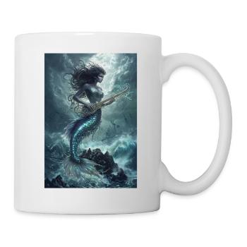 Légende Sirène Mythe Cadeau - Mug blanc - blanc - Droite