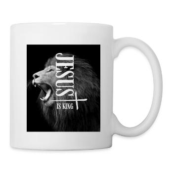 Jesus is King - Tasse - Weiß - Rechts