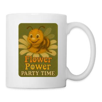 Fête des abeilles - Mug blanc - blanc - Droite