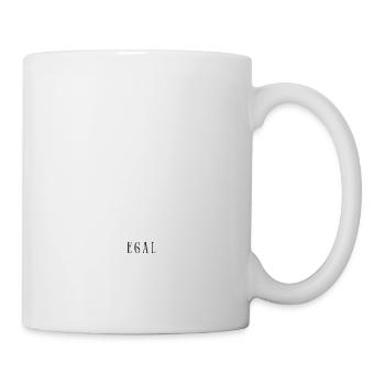 Ist mir egal - Tasse - Weiß - Rechts
