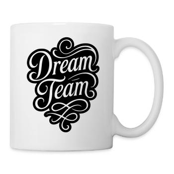 Équipe de rêve - Mug blanc - blanc - Droite
