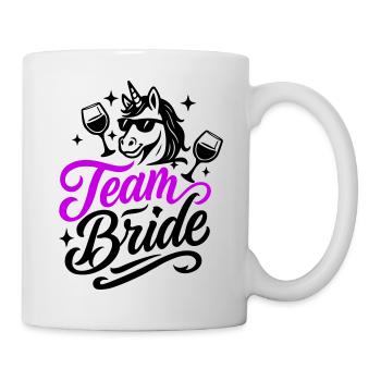 Équipe Bride Licorne - Mug blanc - blanc - Droite
