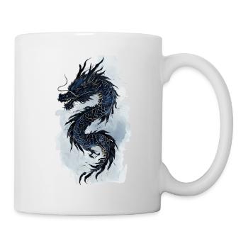 Cadeau de la mythologie de la Chine du dragon - Mug blanc - blanc - Droite