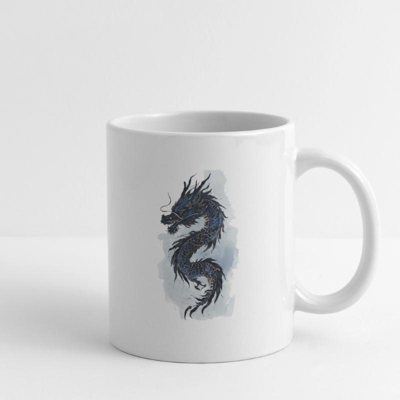 Drache China Mythologie Geschenk Tasse