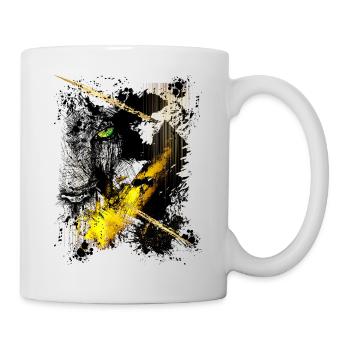 Wild_Tiger25 by Acryl Galerie & Design - Tasse - Weiß - Rechts