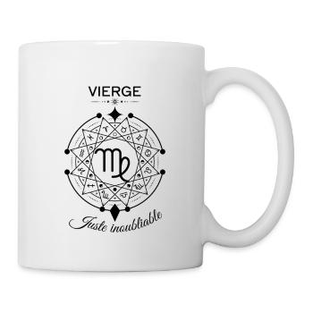 Vierge Juste Inoubliable - Mug blanc - blanc - Droite