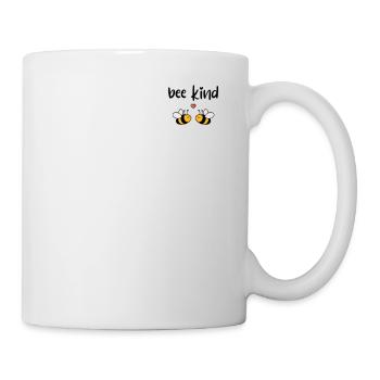 Biene Kind Schulkind Geschenk - Tasse - Weiß - Rechts