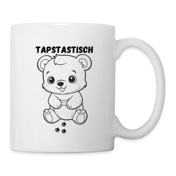 Tapstastisch der kleine süße Bär - Tasse - Weiß - Rechts