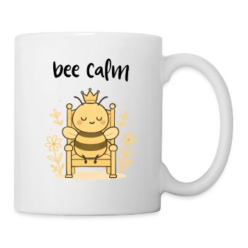 Bienen Kinder Königin Geschenk - Tasse - Weiß - Rechts