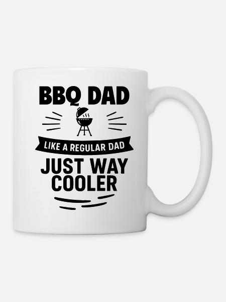 Grill-Papa – König am Rost - Tasse - Weiß