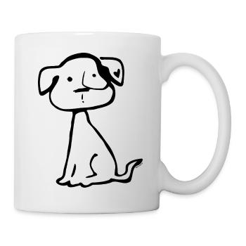 Dog - Mug - white - Right