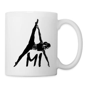ami graceful woman - Mug - white - Right