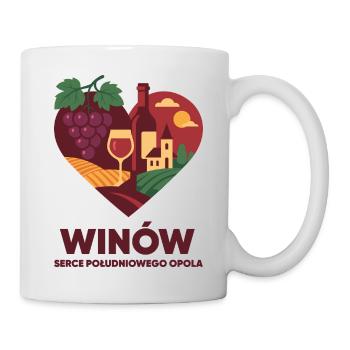 Winów – das Herz des südlichen Opole - Tasse - Weiß - Rechts