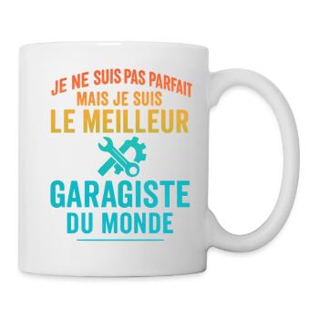 Meilleur garagiste du monde idée cadeau - Mug blanc - blanc - Droite