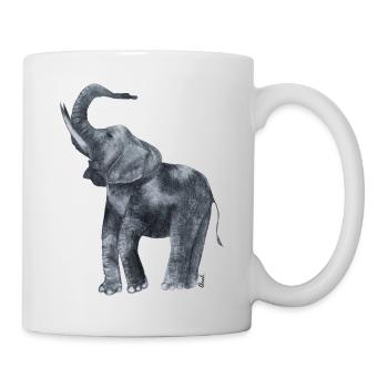 Majesty in Grey - Mug - white - Right