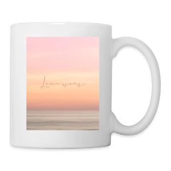 Love wins - Tasse - Weiß - Rechts