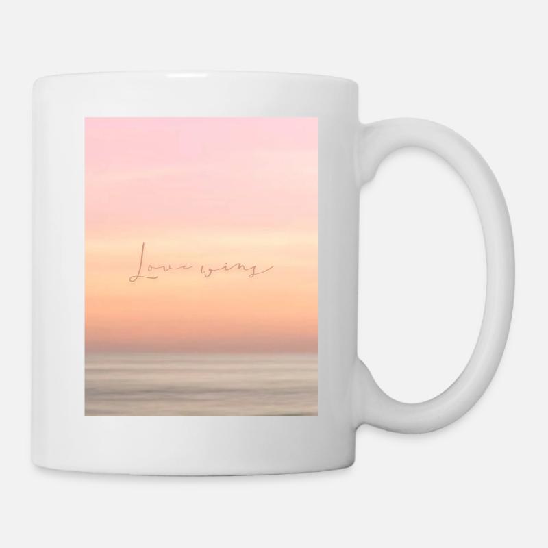 Love wins - Tasse - Weiß