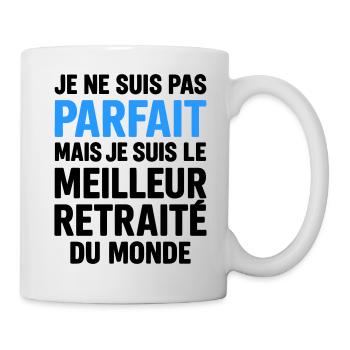 Meilleur retraité cadeau départ à la retraite - Mug blanc - blanc - Droite