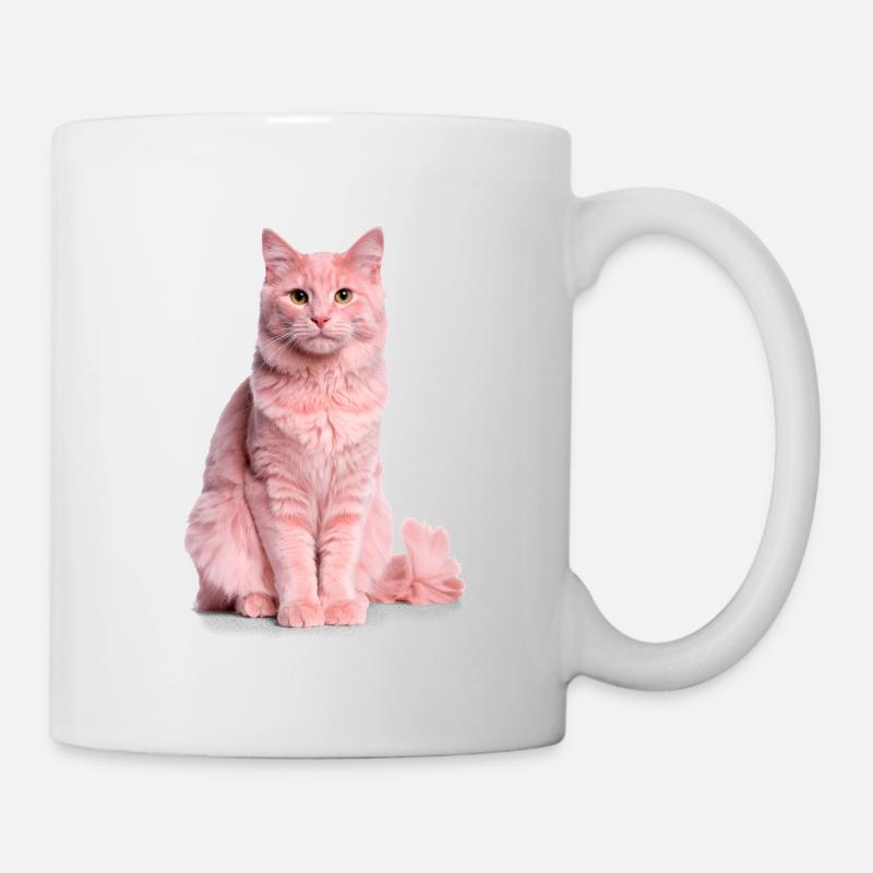 Chat rose – Édition Good Pet - Mug blanc - blanc