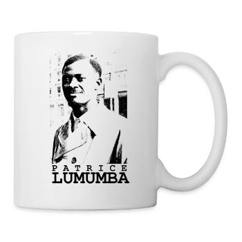 Patrice Lumumba - Tasse - Weiß - Rechts