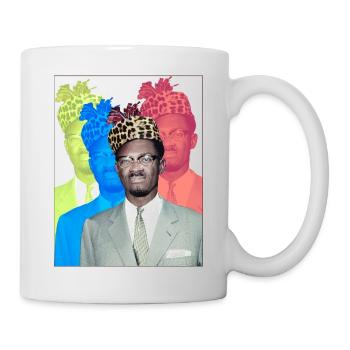 Patrice Lumumba - Tasse - Weiß - Rechts