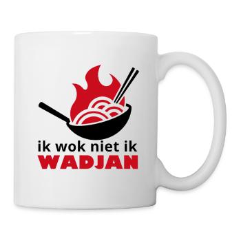 INDONET I wok pas I Wadjan - Mug blanc - blanc - Droite