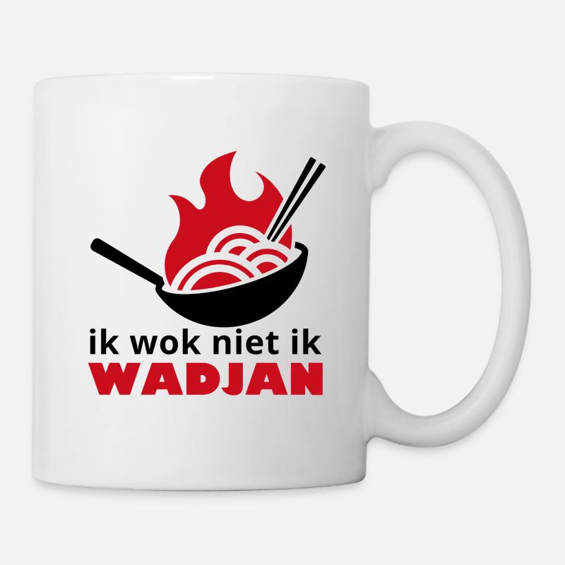 INDONET I wok not I Wadjan - Tasse - Weiß