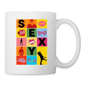 SEXY - Tasse - Weiß - Rechts