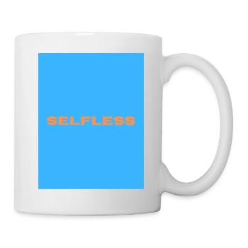 selfless - Mug blanc - blanc - Droite