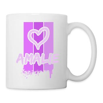 Cadeau pour Amalie - Mug blanc - blanc - Droite