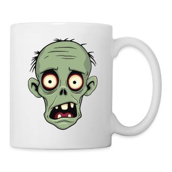 Dumb Zombie With Missing Teeth - Mug - white - Right