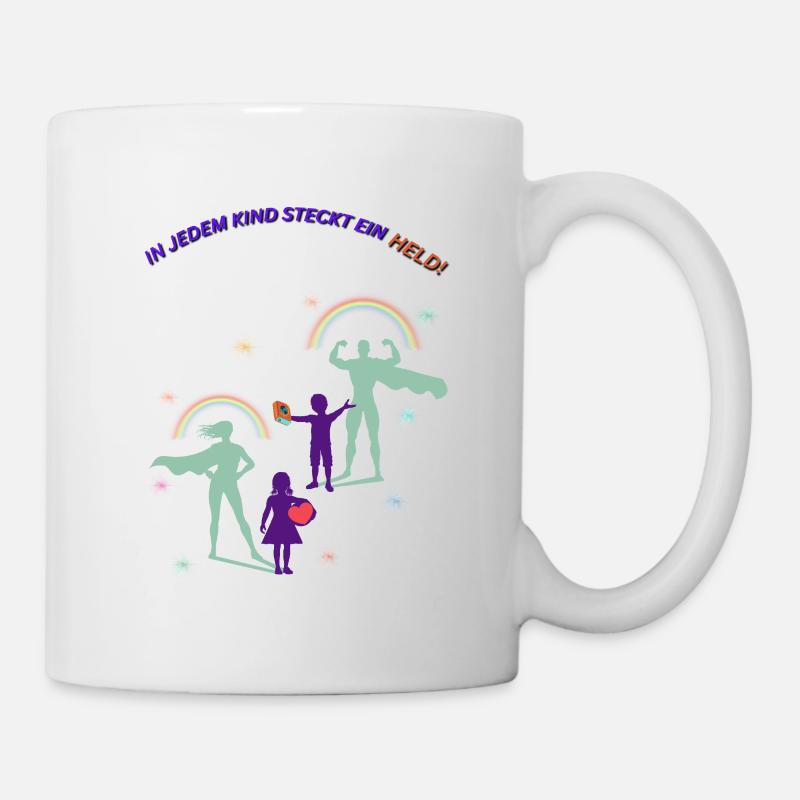 There is a hero in every child! - Mug - white