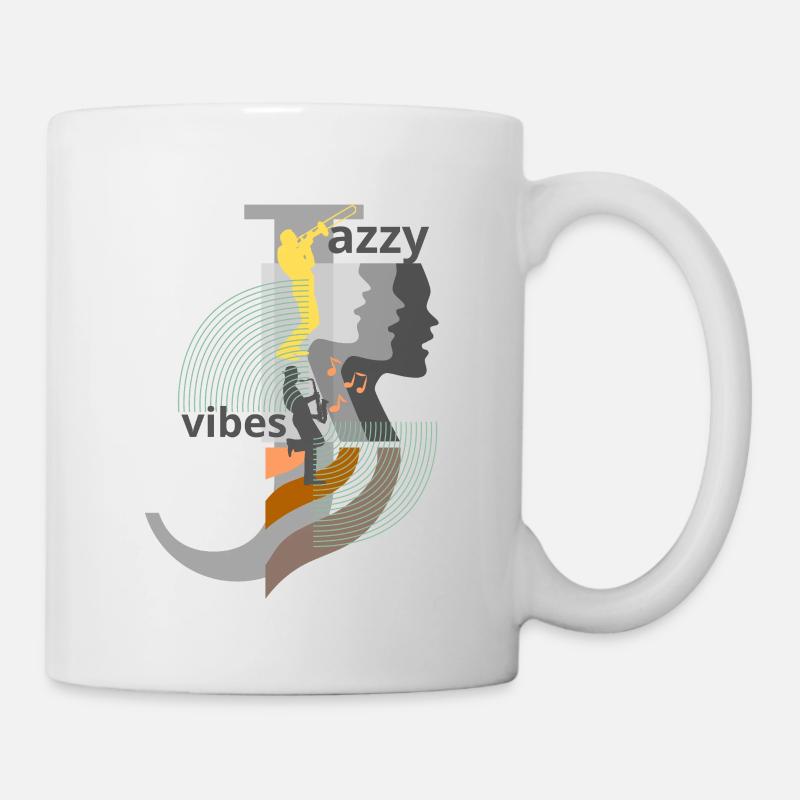 Jazz - Mug blanc - blanc