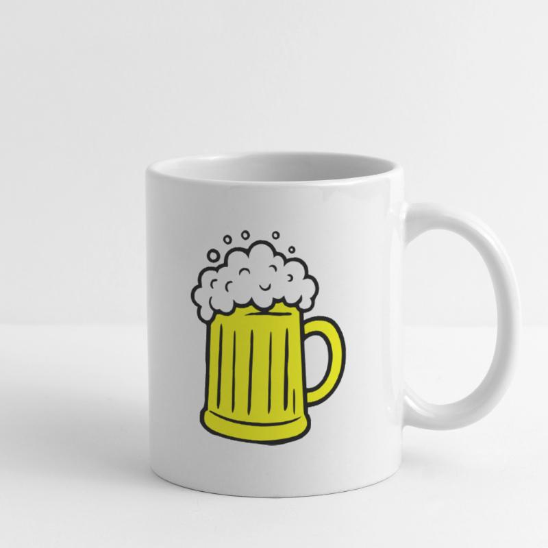 Bier Comic Bierglas Tasse