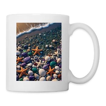 Seaside Star Treasure : Cyber Starfish - Mug - white - Right