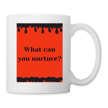 what can you nurture? - Mug blanc - blanc - Droite