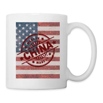Hergestellt in China - Tasse - Weiß - Rechts