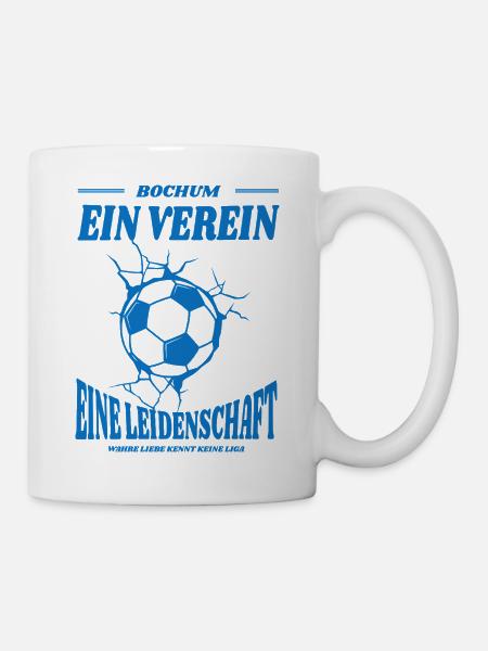 Bochum Fußball Spruch Geschenk - Tasse - Weiß