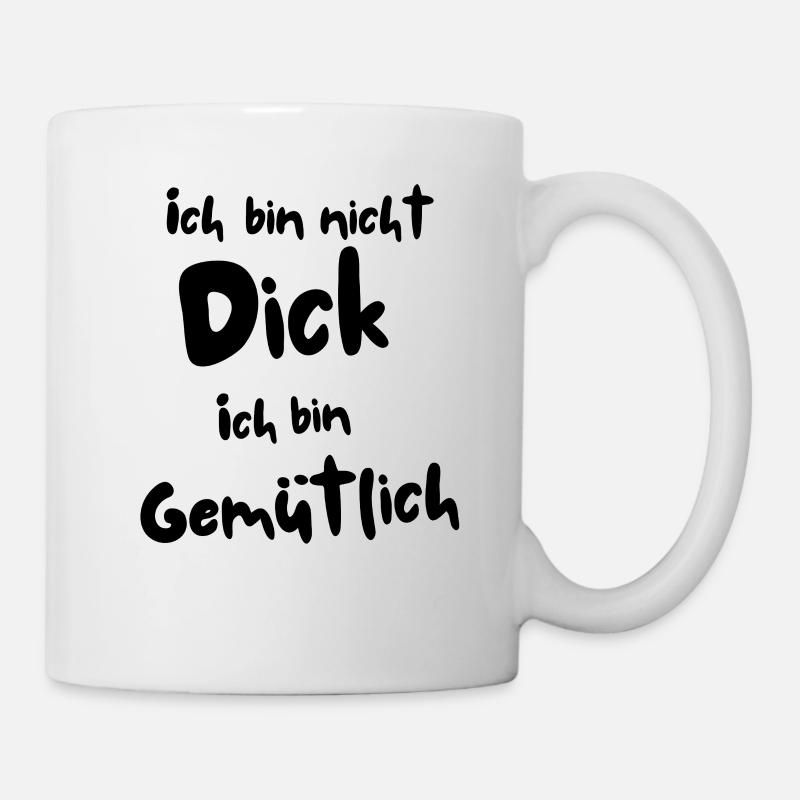 I'm not fat - Mug - white