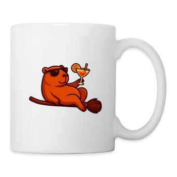 Halloween Capybara Costume Gift - Mug - white - Right