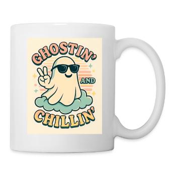 Halloween Ghost Costume Gift - Mug - white - Right