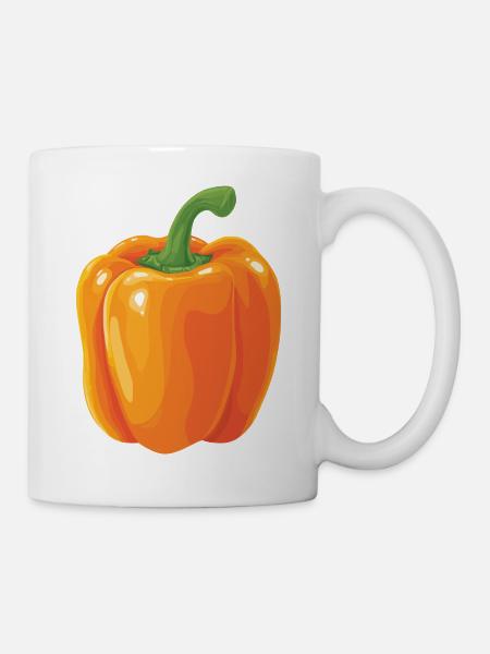 yellow peppers - Mug - white