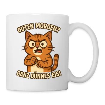 Good morning Very thin cat - Mug - white - Right