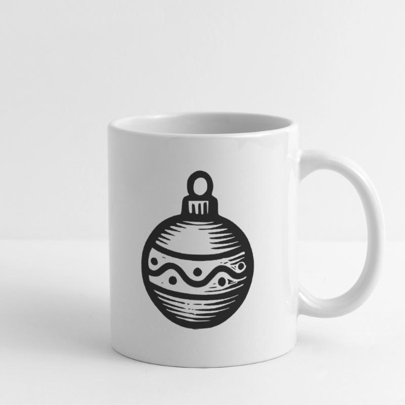 Weihnachtskugel Tasse