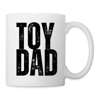 toy dad - Tasse - Weiß - Rechts