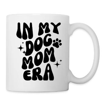 Dog mom dog funny - Mug - white - Right