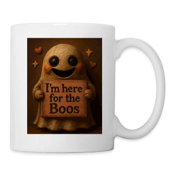 Halloween fantôme effrayant costume cadeau - Mug blanc - blanc - Droite