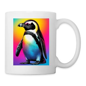 pingouin - Mug blanc - blanc - Droite