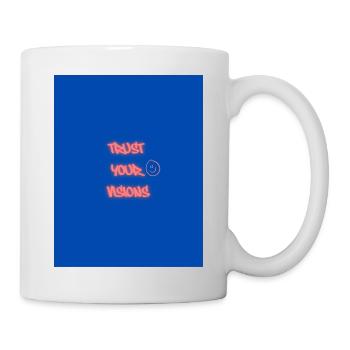 Live for love T Shirt - Tasse - Weiß - Rechts